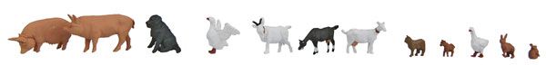 Farmhouse Animals -- pkg(12)