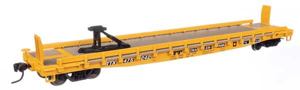 HO 53&#39; GSC Piggyback Service Flatcar