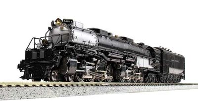 N Scale 4-8-8-4 Big Boy with Oil Tender - Union Pacific #4014 (2021 Version; black, Graphite)