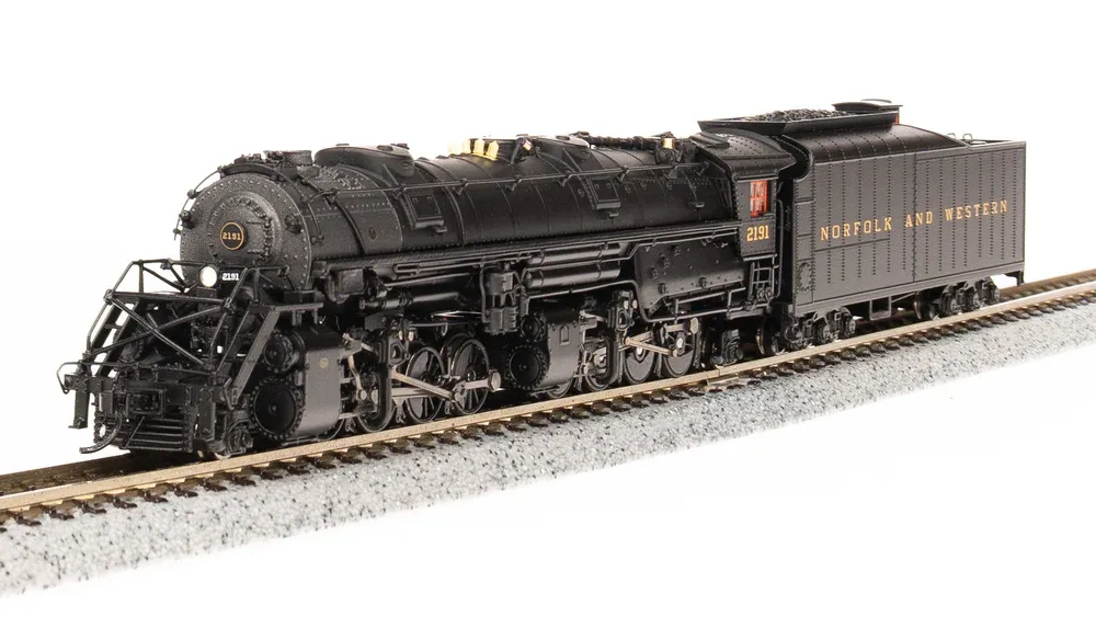 N Scale N&amp;W Class Y6b 2-8-8-2 - Sound and DCC - Paragon4(TM)