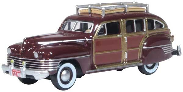 HO 1942 Chrysler Town and Country Station Wagon