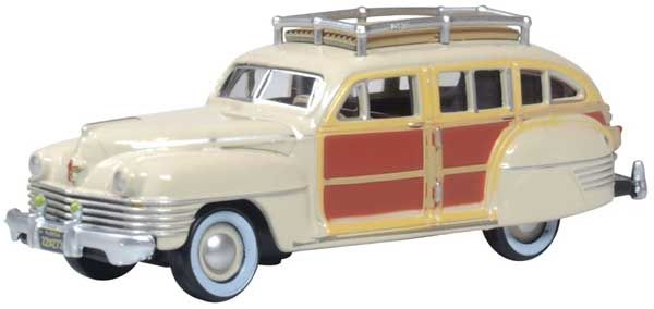 HO 1942 Chrysler Town and Country Station Wagon