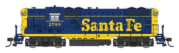 EMD GP7 Santa Fe