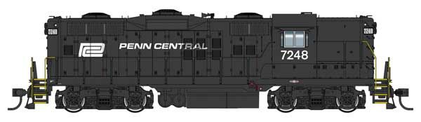 EMD GP9 Phase II High Nose Penn Central