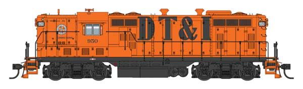 EMD GP7 Detroit, Toledo &amp; Ironton