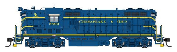 EMD GP7 Chesapeake &amp; Ohio