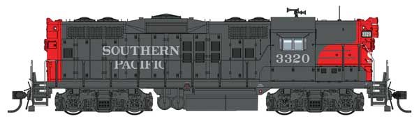 EMD GP9 Phase II High Nose Southern Pacific