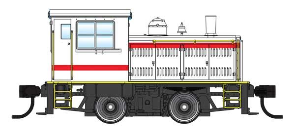 Plymouth ML-8 Industrial Switcher White