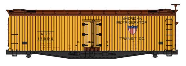 40&#39; Early Reefer  AMERICAN REFRIGERATOR TRANSIT