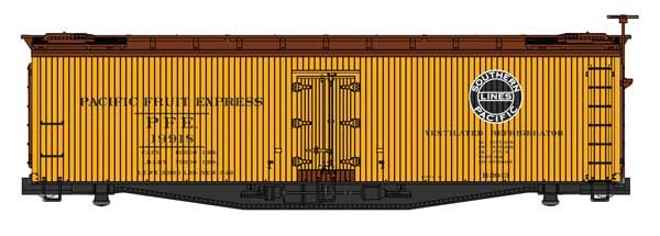40&#39; Early Reefer  PFE-SP/UP yellow