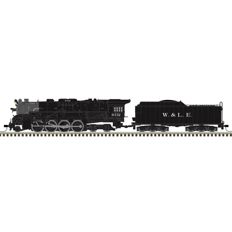 N Scale Master Series Berkshire 2-8-4 Wheeling &amp; Lake Erie