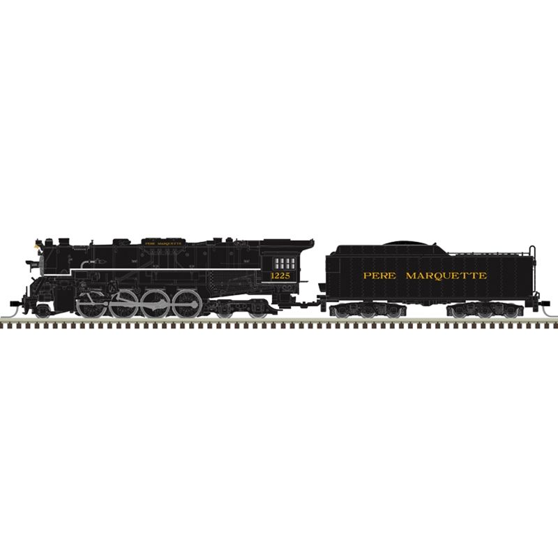 N Scale Master Series Berkshire 2-8-4 Pere Marquette