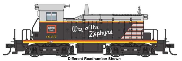 EMD SW1 Chicago, Burlington &amp; Quincy