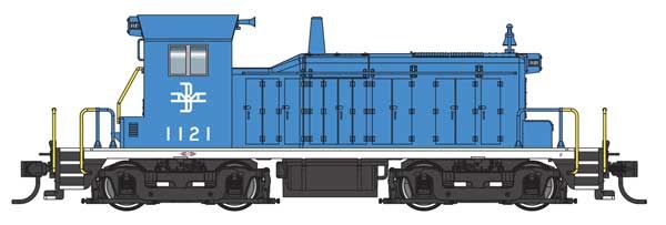 EMD SW1 Boston &amp; Maine