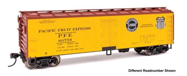 40&#39; Wood Reefer with Steel ends Pacific Fruit Express