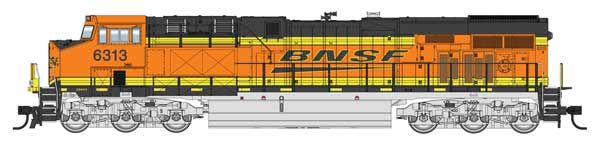GE ES44AC Evolution Series GEVO - BNSF Railway