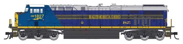 GE ES44AC Evolution Series GEVO - CSX (Baltimore &amp; Ohio Heritage)
