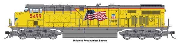 GE ES44AC Evolution Series GEVO - Union Pacific
