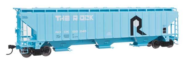 57&#39; Trinity 4750 3-Bay Covered Hopper - Rock Island