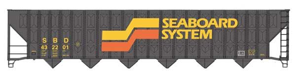 73&#39; Greenville 7,000 Cubic Foot Wood Chip Hopper - Seaboard System
