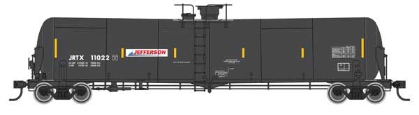 55&#39; Trinity Modified 30,145-Gallon Tank Car - Jefferson JRTX