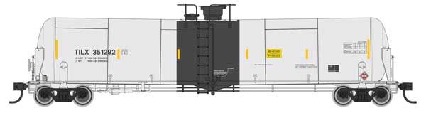 55&#39; Trinity Modified 30,145-Gallon Tank Car - Trinity Industries Leasing TILX