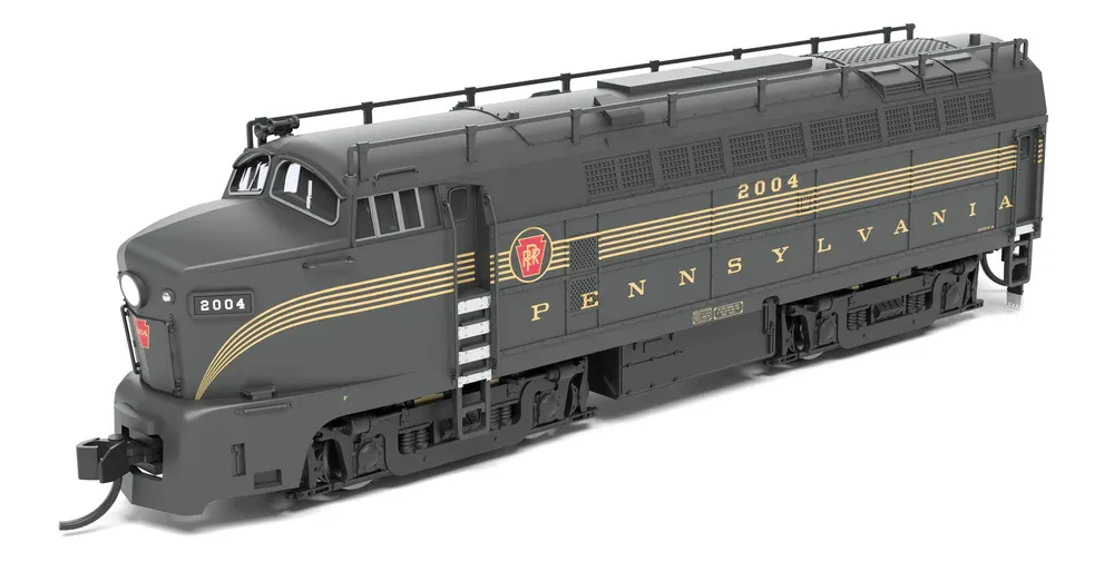 N Scale Baldwin BF16 Sharknose Pennsylvania Railroad (Brunswick Green, 5-Stripe)