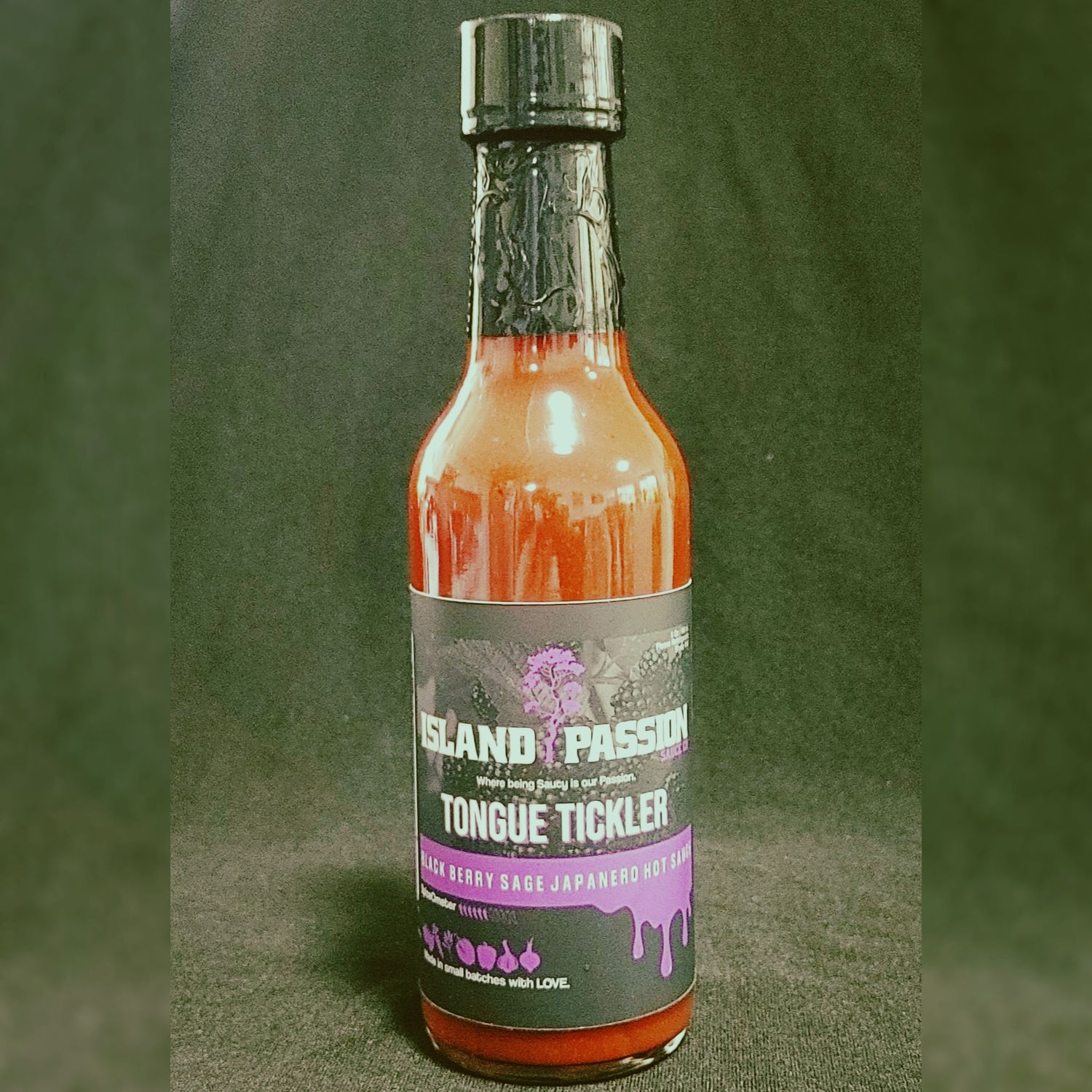 "Tongue Tickler" Blackberry Sage Jalapeno Habanero Craft Hot Sauce