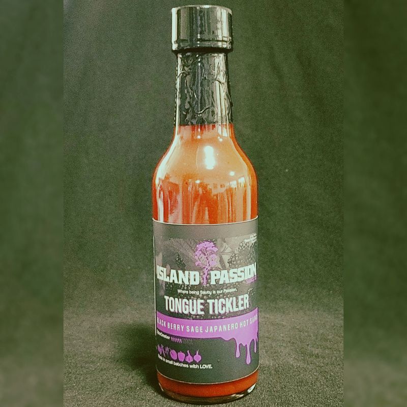 "Tongue Tickler" Blackberry Sage Jalapeno Habanero Craft Hot Sauce