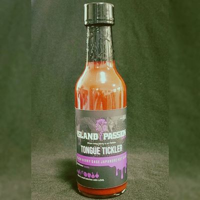 "Tongue Tickler" Blackberry Sage Jalapeno Habanero Craft Hot Sauce