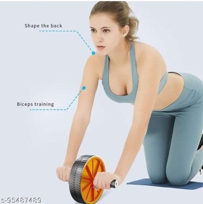 Double-wheeled Abdominal Workout Equipment