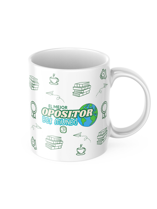 Taza "El mejor opositor del mundo"
