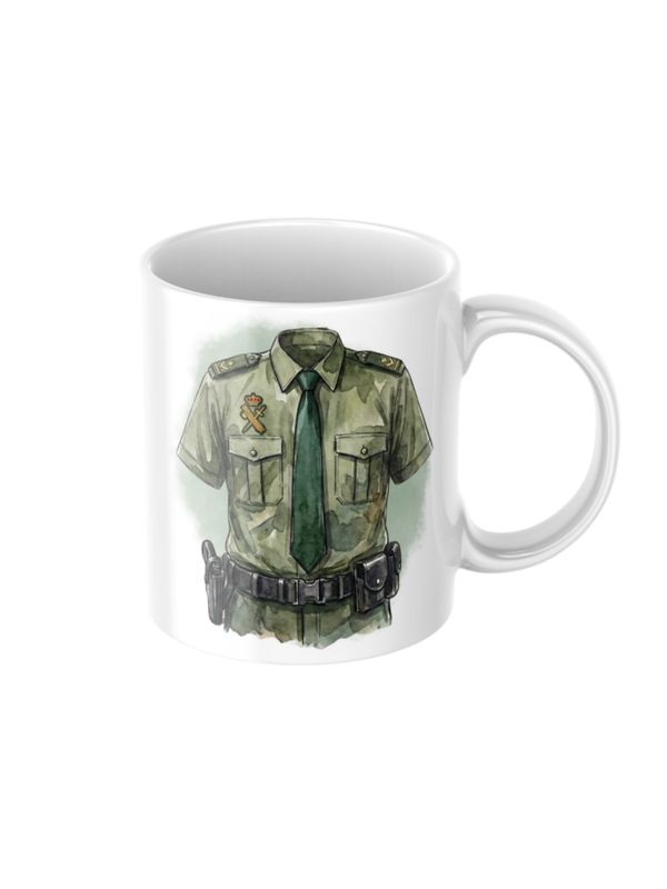 Taza "Uniforme in process" Guardia Civil [JR Project]
