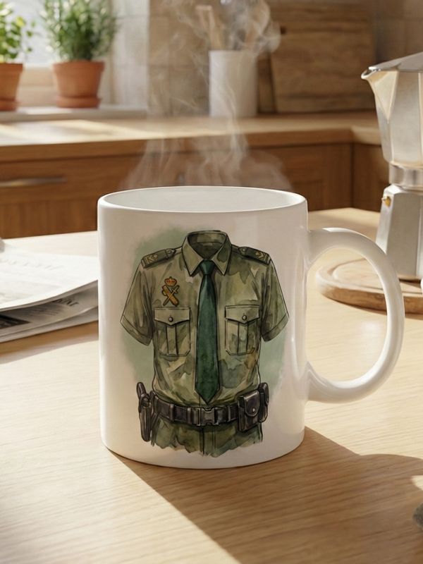 Taza "Uniforme in process" Guardia Civil [JR Project]