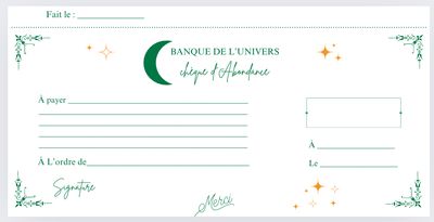 Chèque d&#39;Abondance version PDF