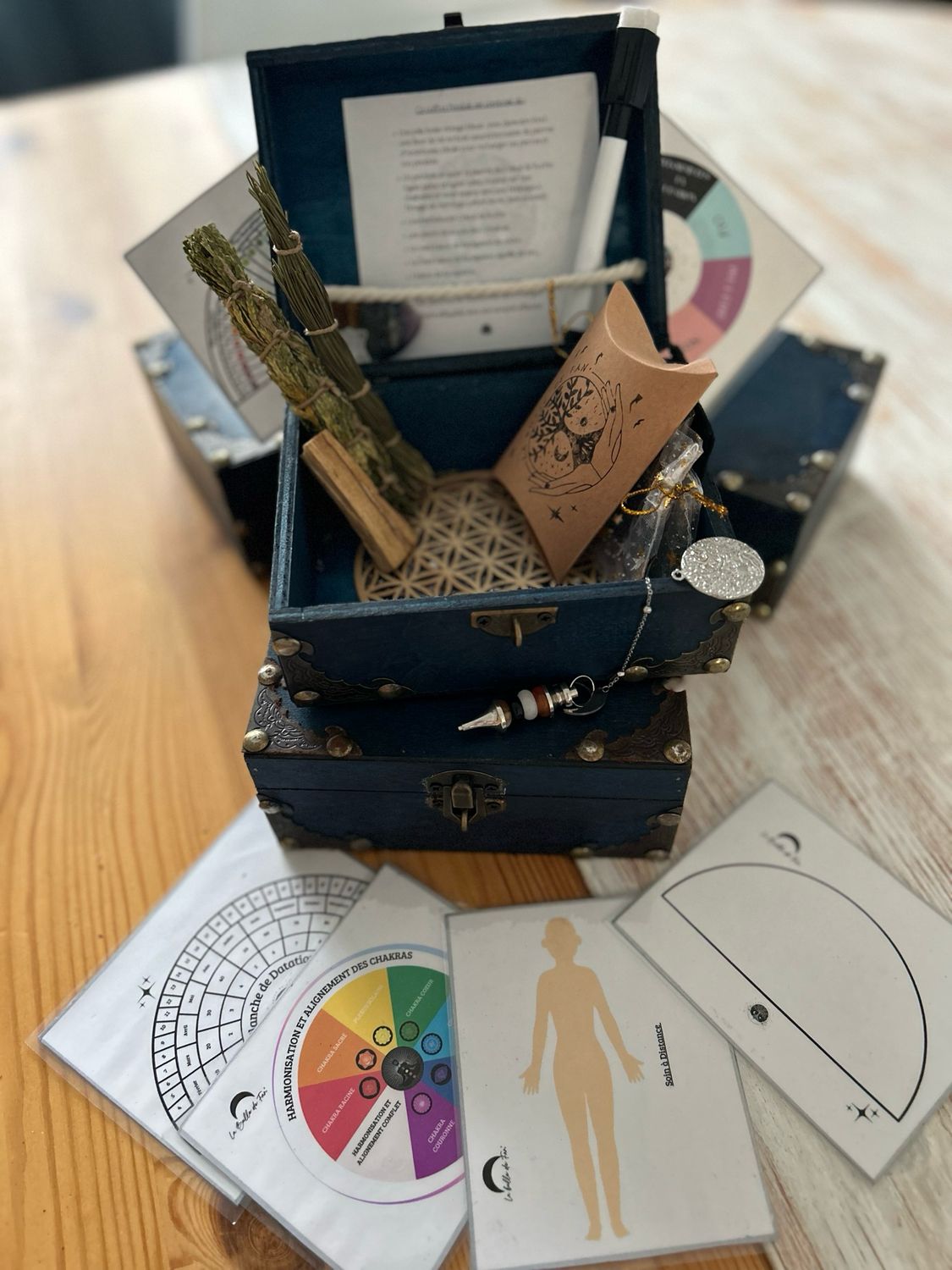 Le Coffret Radiesthésie