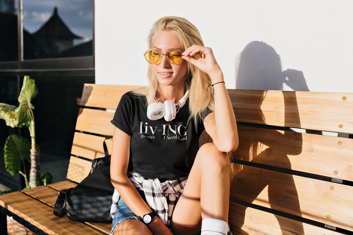 liv-ING &quot;I Need God T-Shirt&quot;