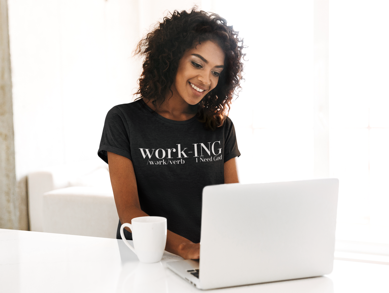 work-ING &quot;I Need God&quot; T-Shirt