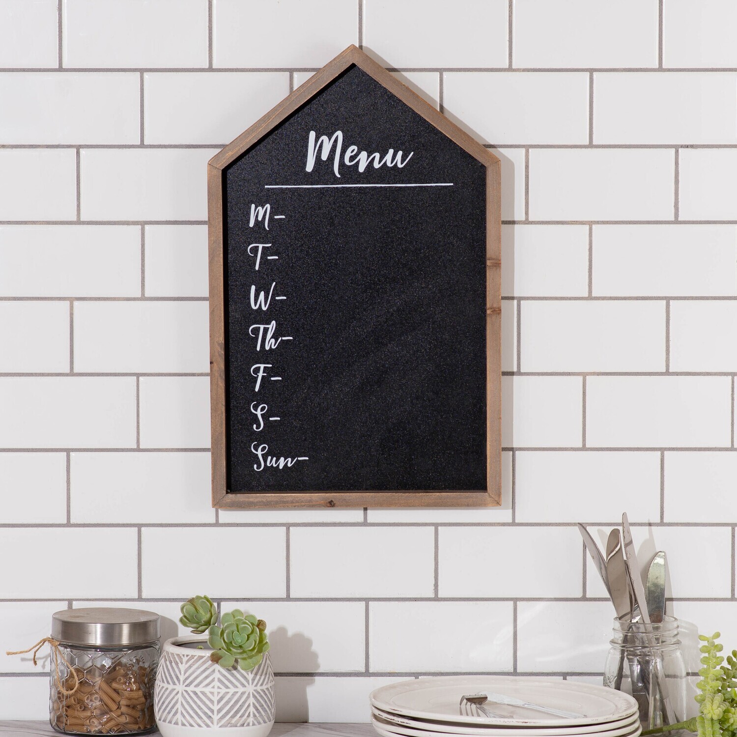 Wood &quot;Menu&quot; Sign