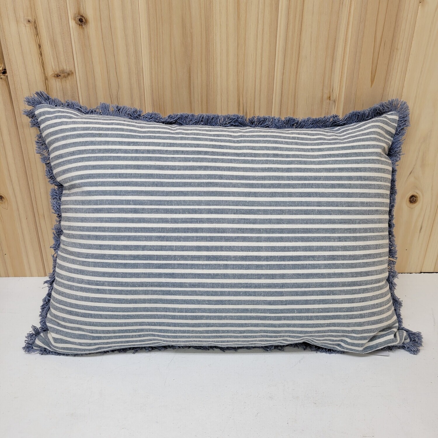 Blue Stripe Pillow, 14 x 20&quot;