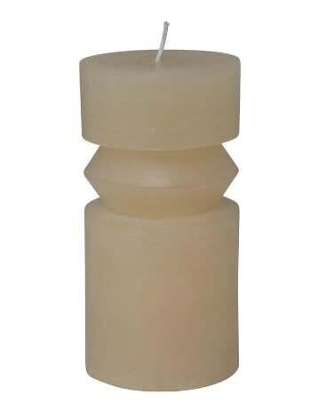 CD2053 Unscented Totem Pillar, 6&quot; - Cream