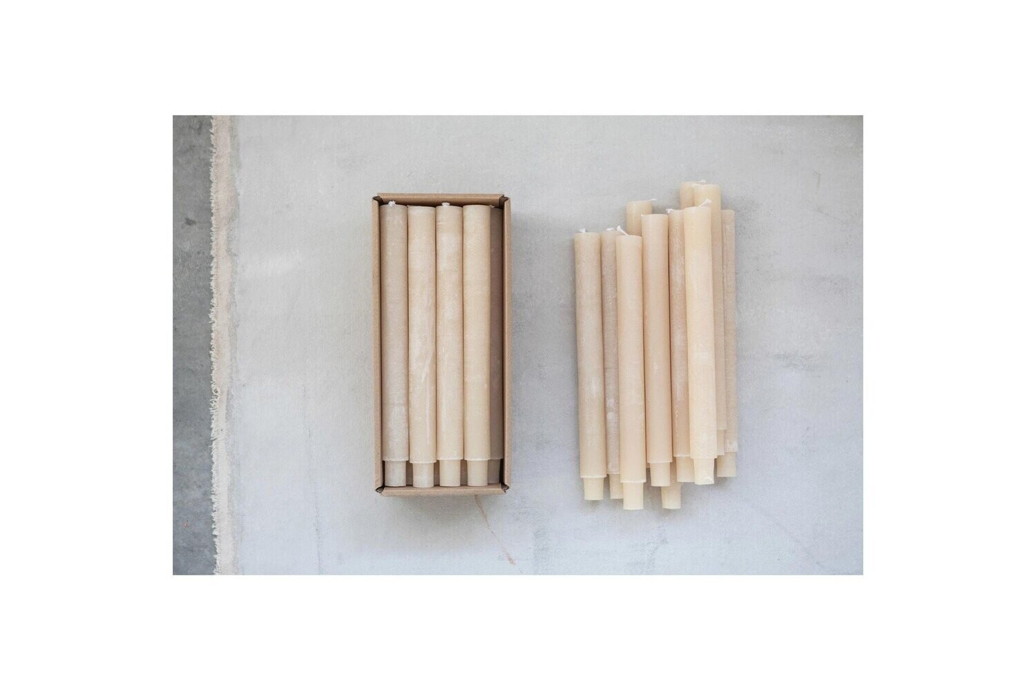 Taper Candle, Cream 10&quot;