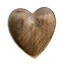 Wood Heart Bowl
