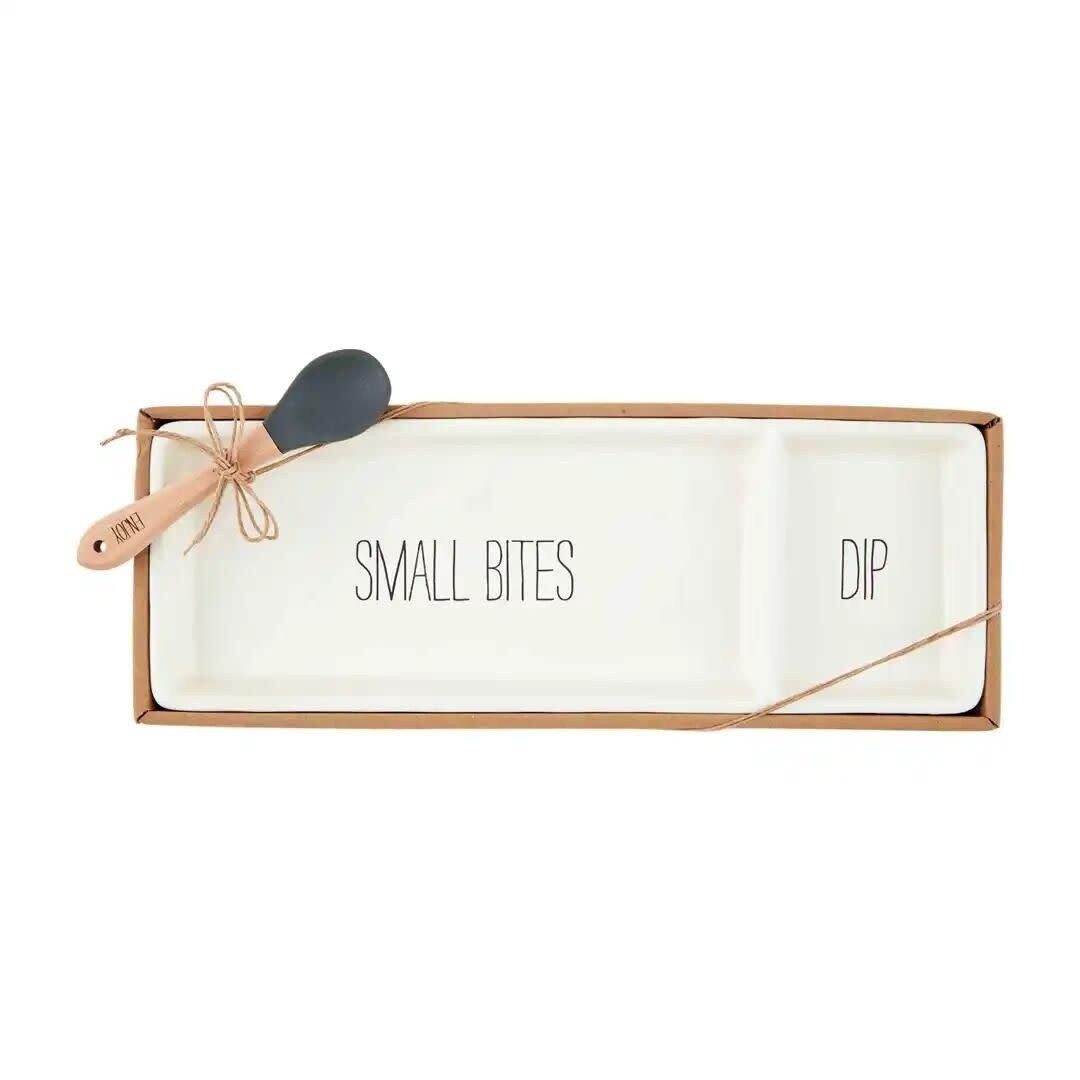 Small Bites &amp; Dip Tray Set