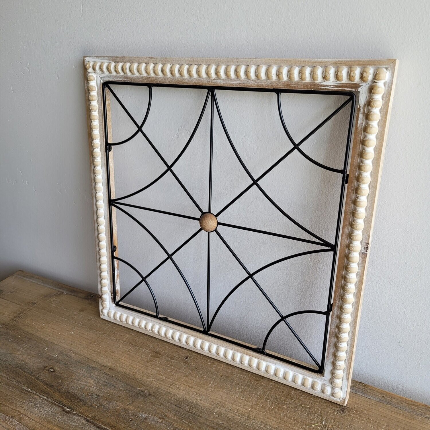 Wood French Curves Center Wall Art, 16&quot;