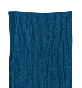 DF8167 Stonewashed Table Runner Blue 108&quot; X 14&quot;