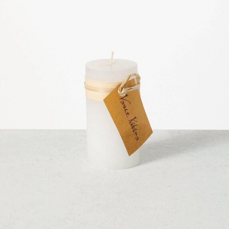 White Pillar Candle 4&quot; X 2&quot;