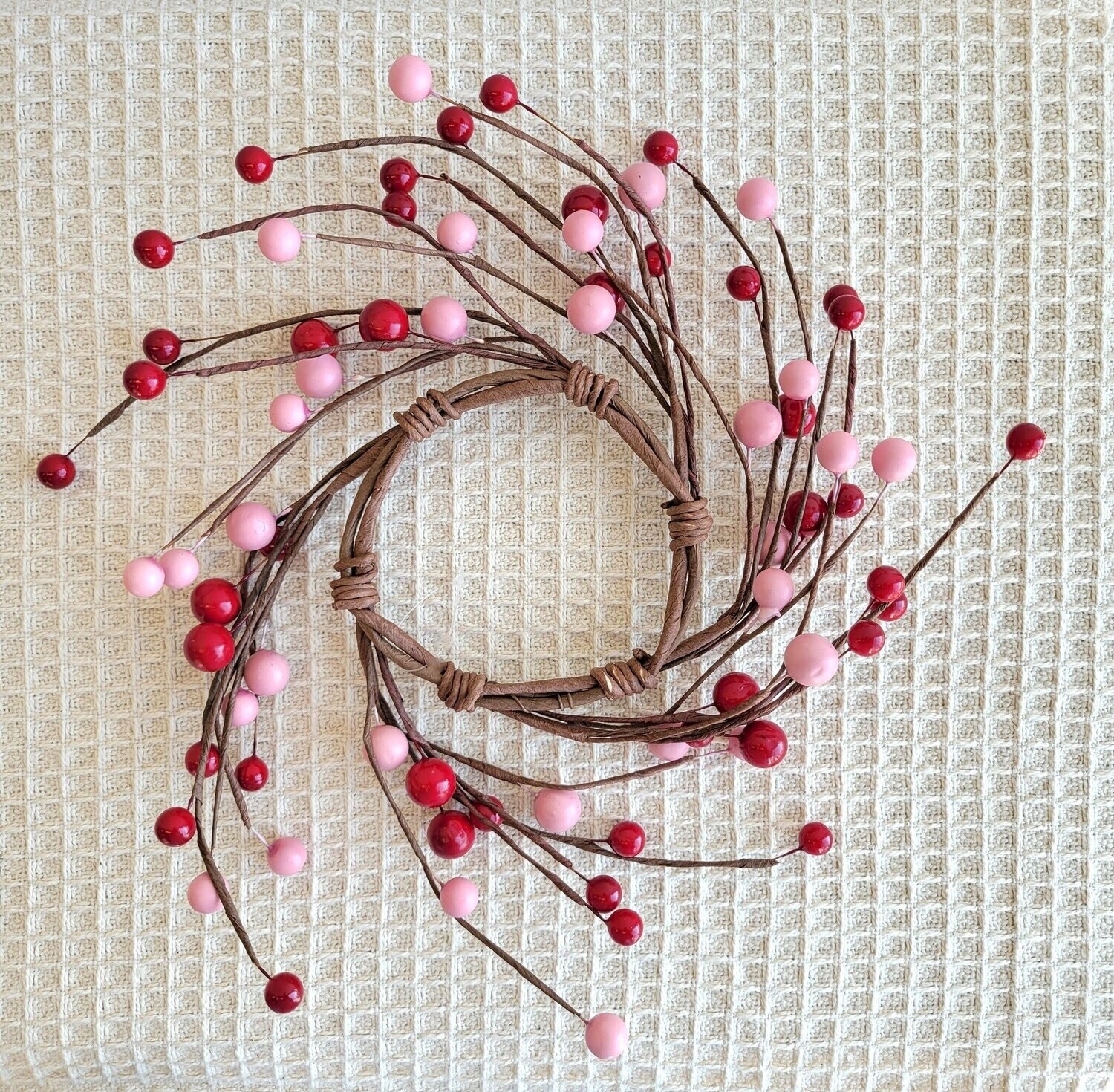 Red &amp; Pink Berry Ring, 3.5&quot;