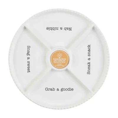 Divided Snack Tray, 12&quot;