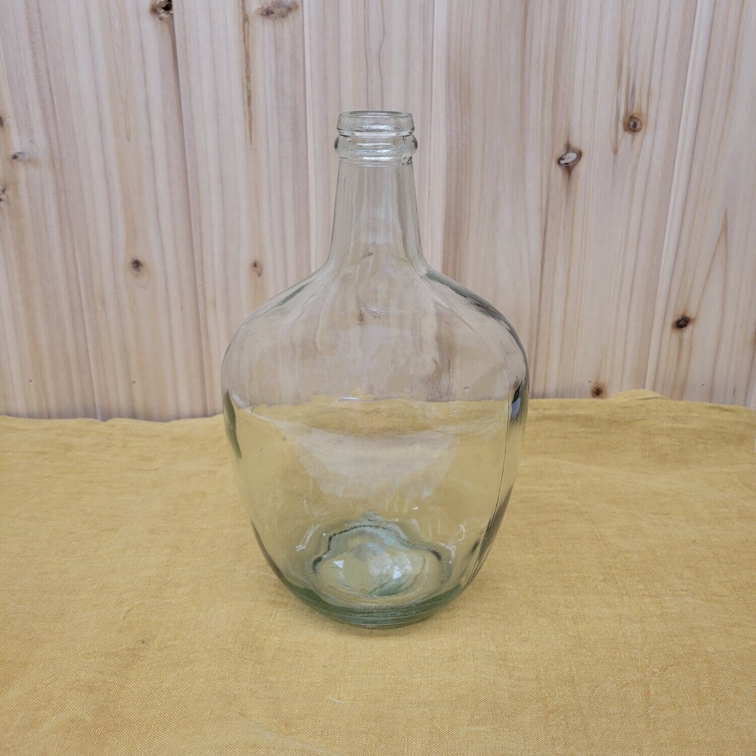 Glass Bottle Vase, 10&quot;